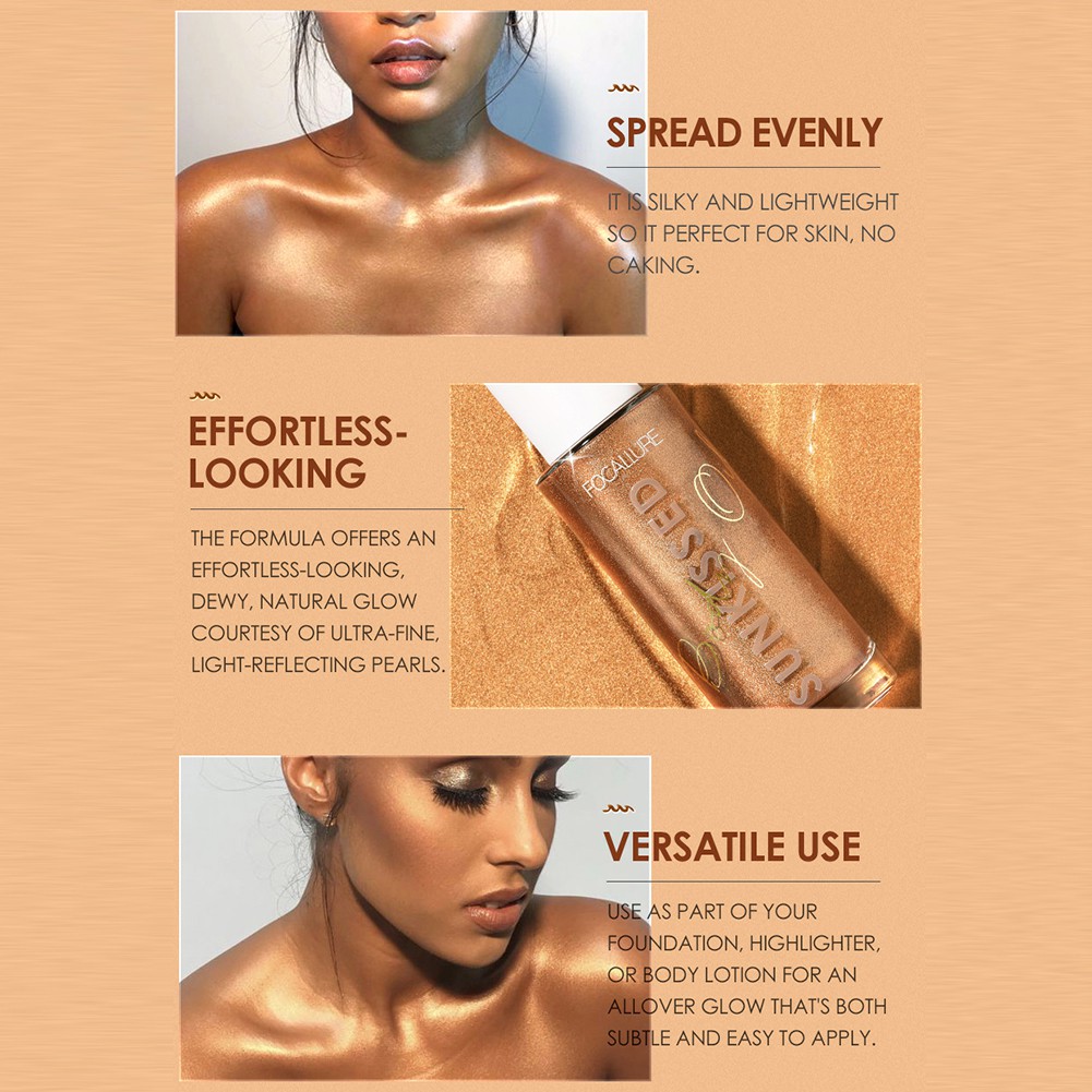 Kem Bắt Sáng Tạo Khối Trang Điểm Mặt Và Cơ Thể Focallure 60ml | BigBuy360 - bigbuy360.vn