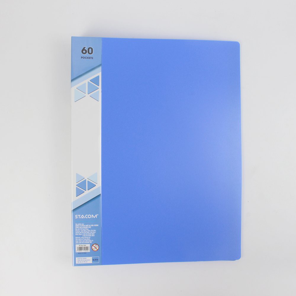 ( 5 Cái ) Cặp File Bìa Lá Stacom 20/40/60 Trang