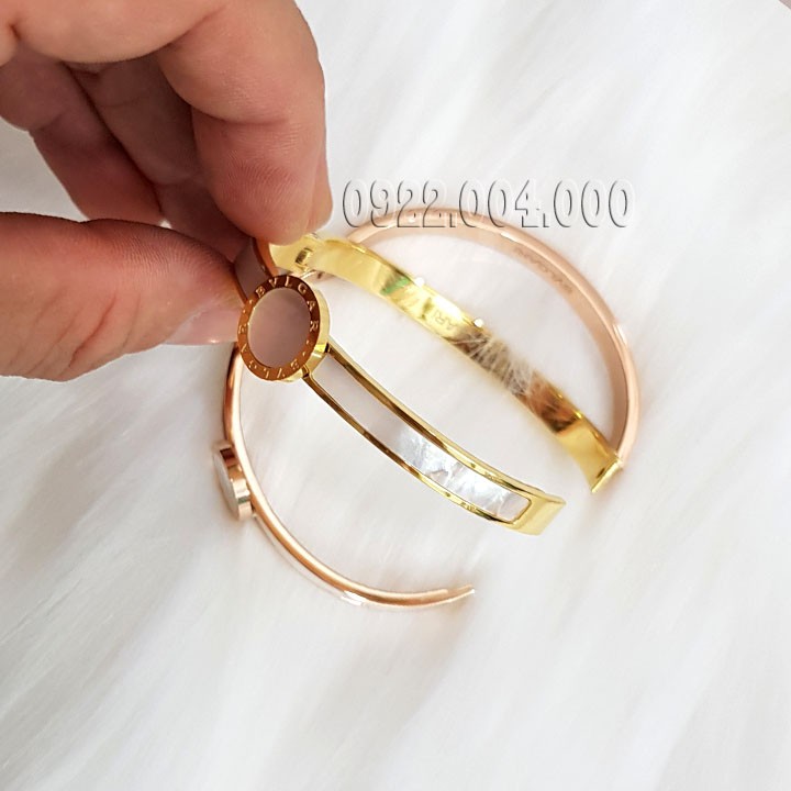 Vòng tay nữ, vòng tay titan, vòng tay cẩn xà cừ VZ1566.