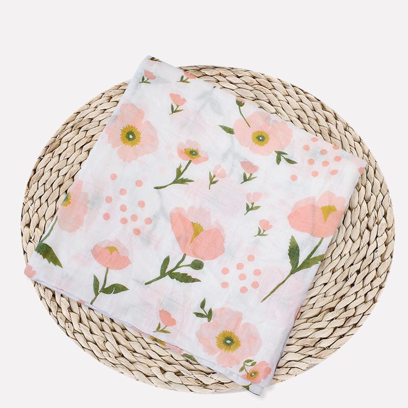 Khăn tắm cotton mềm cho bé kích thước 120x120cm