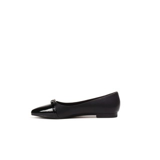 [Sale 50%] Giày Búp Bê Mũi Nhọn Phối Nơ