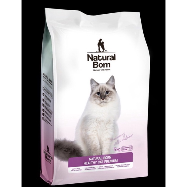 Thức ăn cho Mèo Natural Born Healthy Cat Premium Hạt mèo Hàn Quốc- CutePets