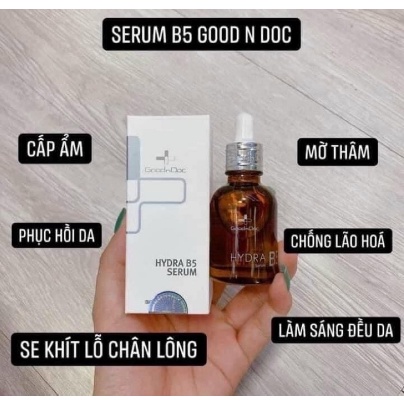 Serum B5 Hydra Goodndoc Dưỡng Ẩm Phục Hồi Và Dưỡng Trắng