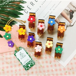Kẹp càng cua hoa 5 cánh thân nâu ảnh thật