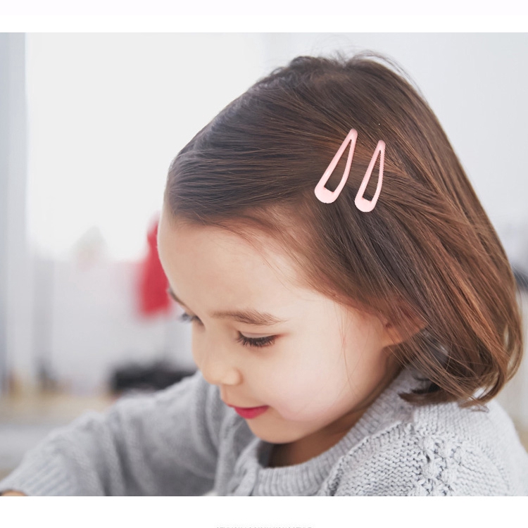 Set 20 kẹp tóc kim loại màu kẹo ngọt cho nữ