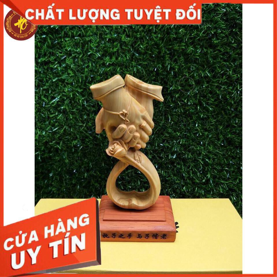 TƯỢNG GỖ HẠNH PHÚC