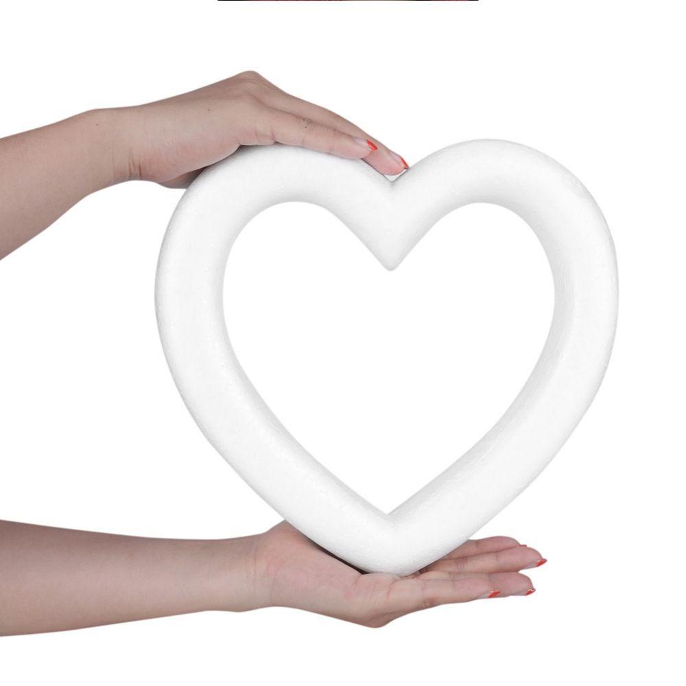 Khuôn Xốp Hình Trái Tim Rỗng Dùng Trang Trí Tiệc Cưới / Valentine DIY