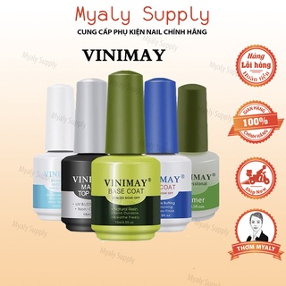 Vinimay Base Top Top Lì Cứng Móng Chính Hãng 15ml