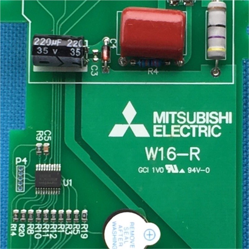 Mạch điều khiển cao cấp quạt treo tường Mitsubishi W16 R.