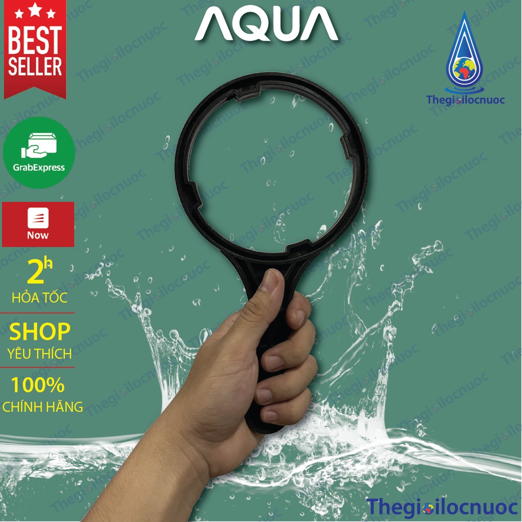Tay vặn cốc lọc nước 10 inch