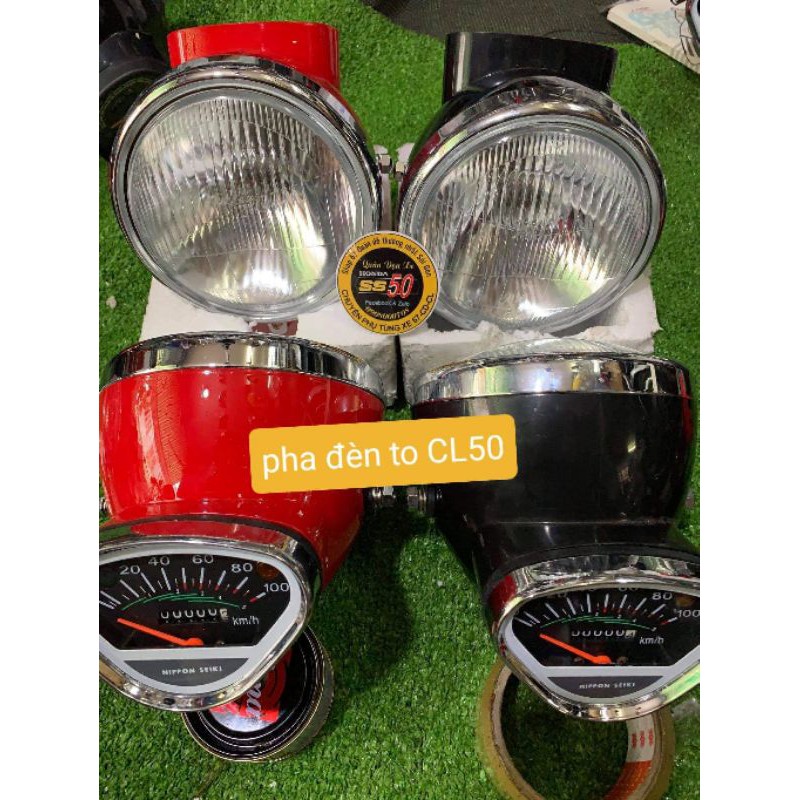 Pha đèn to CL50 gắn được mọi dòng xe 67 68 CD CL