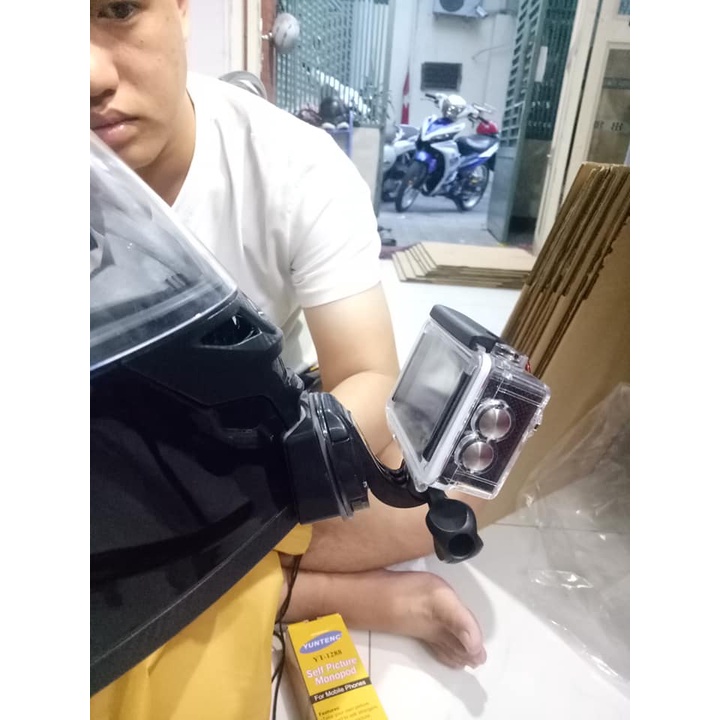 Pass gắn trước cằm cho các dòng nón bảo hiểm