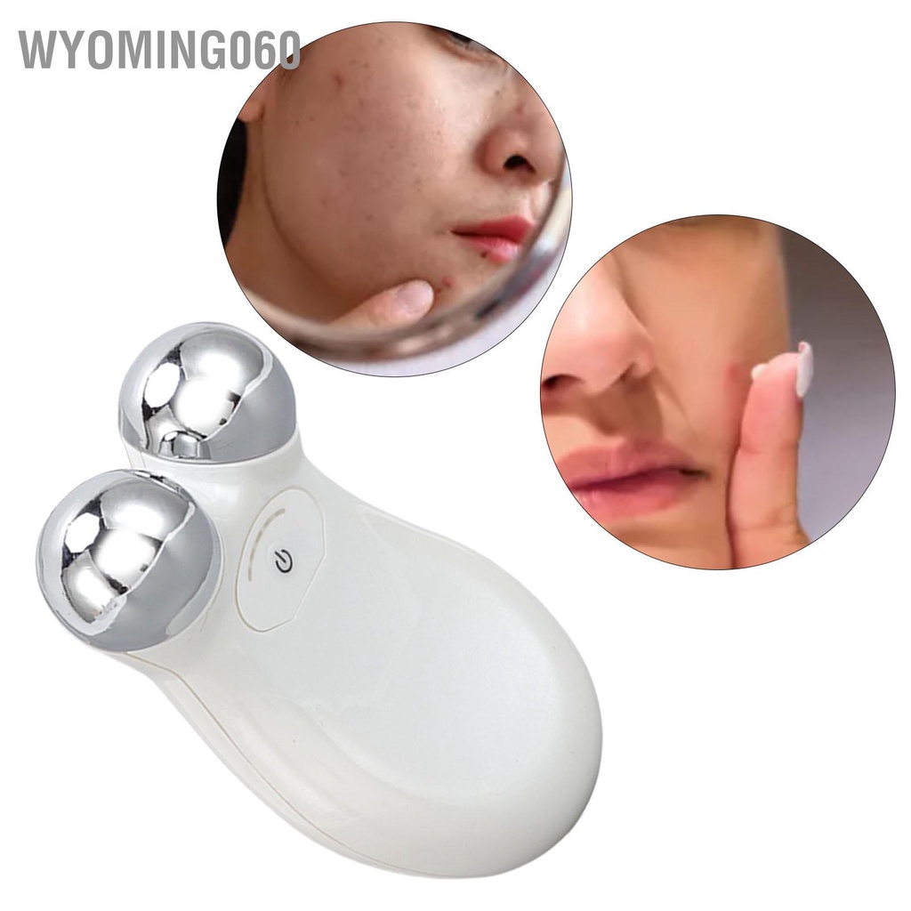 [Hàng Sẵn] Máy Điện Di Đẩy Tinh Chất Massage Nâng Cơ Mặt, Máy Tẩy Trang Máy Nâng Cơ Mini Chăm Sóc Da Mặt【Wyoming060】