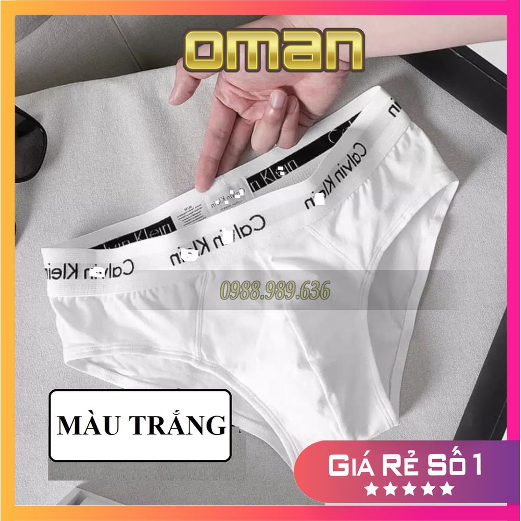 Quần lót nam tam giác thun lạnh - Quần sịp nam tam giác cao cấp co giãn 4 chiều, kháng khuẩn mặc cực thích - OMAN