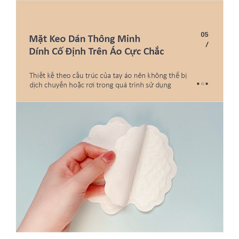Hộp 40 Miếng Dán Thấm Mồ Hôi Nách P98 - Hạn Chế Mồ Hôi Nách  - Lucky