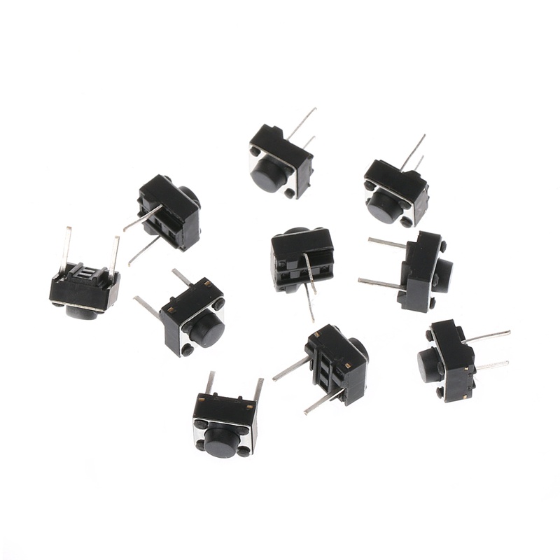 Set 100 Công Tắc Nhấn 2 Chốt 6x6x5mm