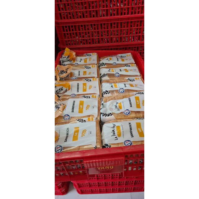 Bánh mì sandwich nature Le Pain Dore Pháp gói 400g