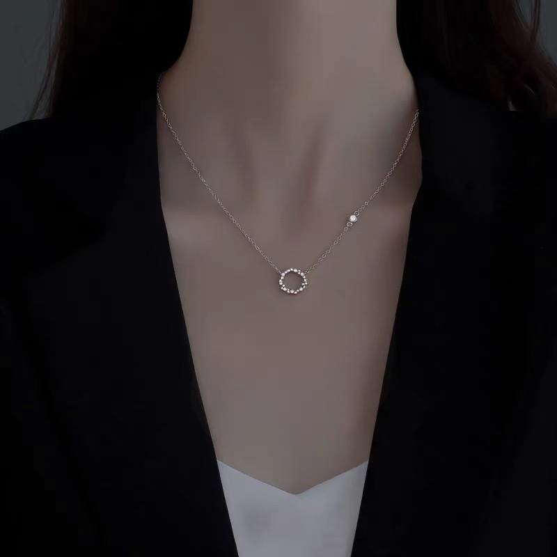 Dây chuyền Bạc Huyền thoại biển xanh, Vòng cổ Bạc đính đá TUNASILVER 𝐂𝐚𝐦 𝐤𝐞̂́𝐭 𝐜𝐡𝐮𝐚̂̉𝐧 𝐁𝐚̣𝐜