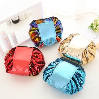 Túi đựng đồ trang điểm có dây rút