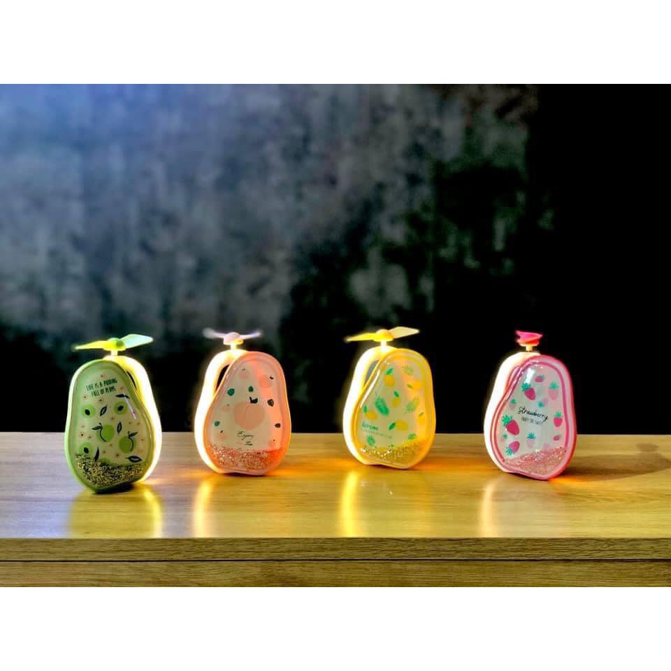 QUẠT CẦM TAY MINI TRÁI CÂY
