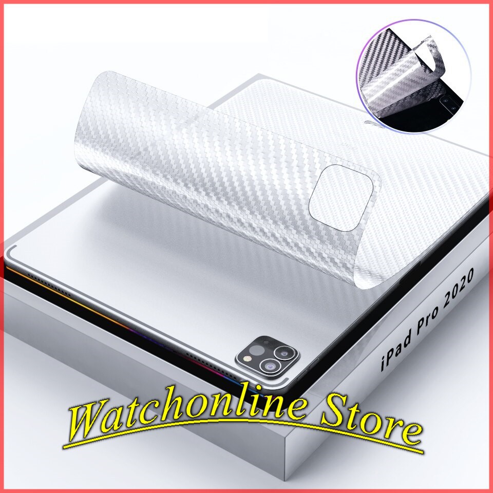 Miếng dán Carbon 3D mặt lưng dành cho IPad Pro 11（2020）/IPad Pro 12.9（2018）/ IPad Pro 12.9（2018）/ IPad Pro 12.9（2020）