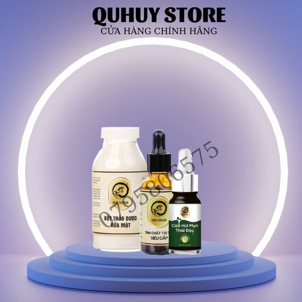 Combo Hoàng Thiên Sâm Dành Cho Da Nặng ( Loại Thường )