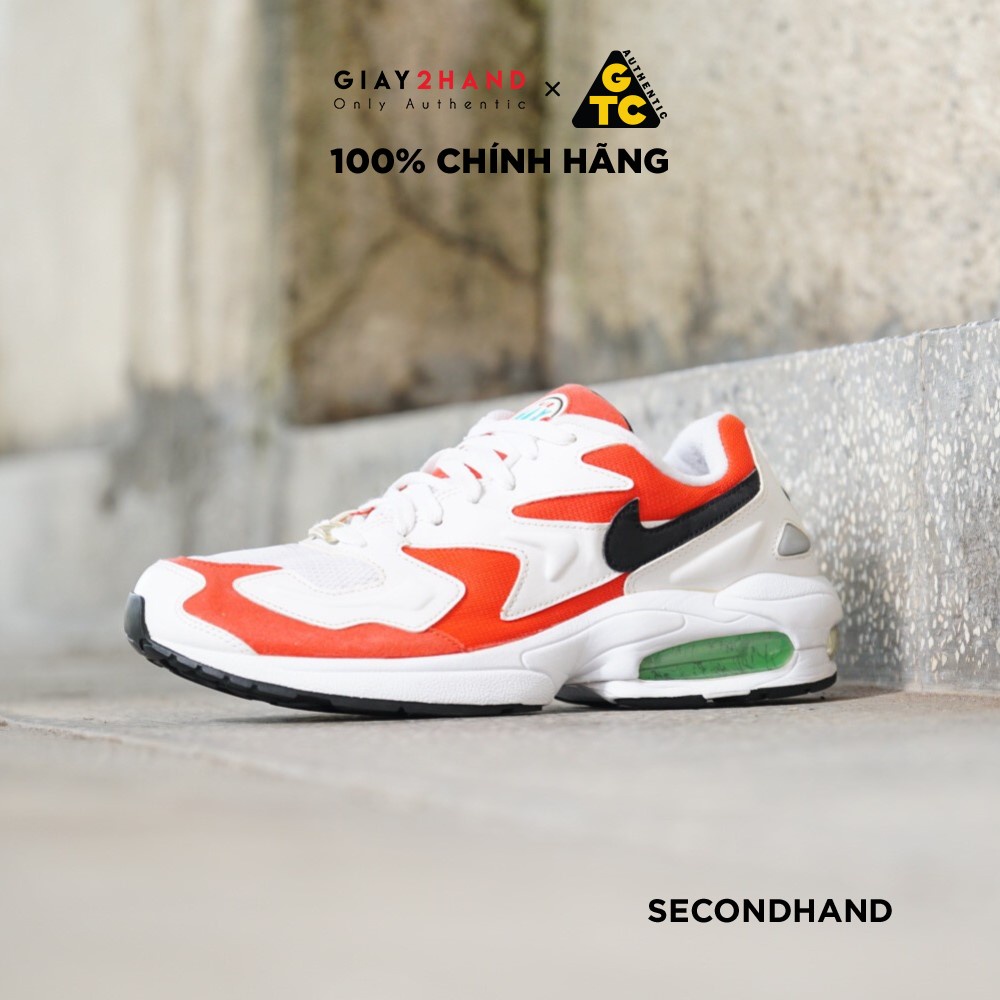 [2hand] Giày Thể Thao NIKE AIRMAX 2 LIGHT A01741-101 GIÀY CŨ CHÍNH HÃNG