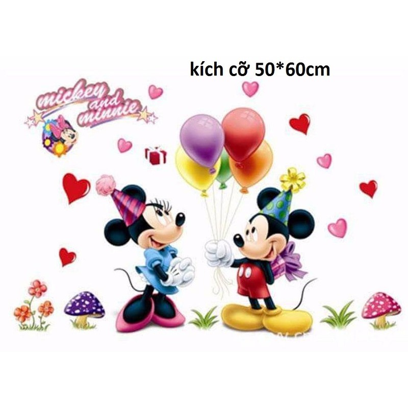 decal dán tường micky
