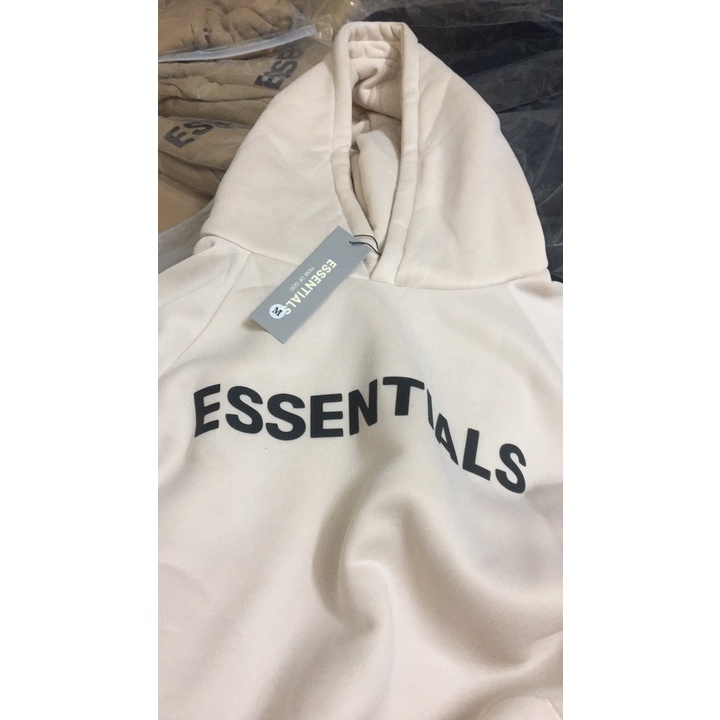 [Mã SR101512 giảm 25% đơn 50K] [HOT] Áo Hoodie Essentials Nỉ Bông Form Unisex Áo Đôi Cho Nam Nữ Hot Trend | BigBuy360 - bigbuy360.vn