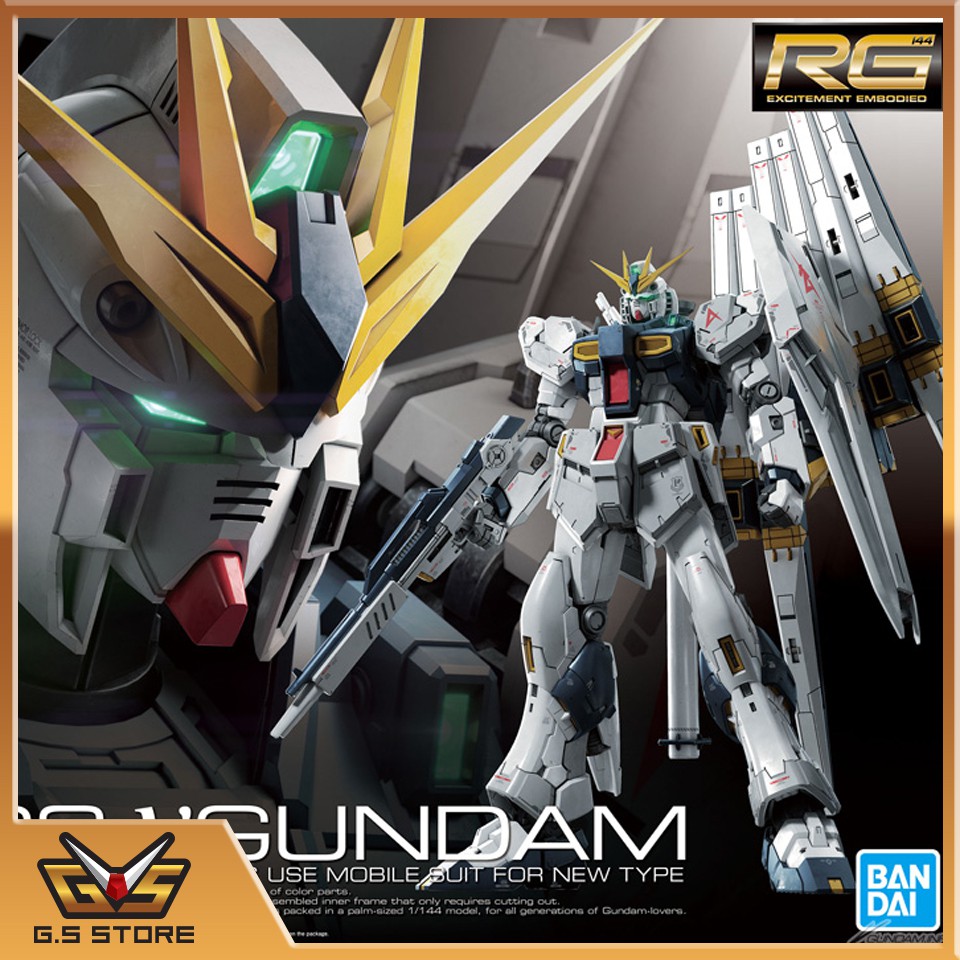 Mô hình Bandai RG 1/144 RX-93 NU GUNDAM