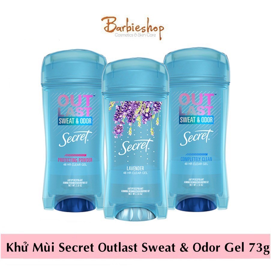 Lăn Khử Mùi Secret Outlast Sweat &amp; Odor Gel 73g