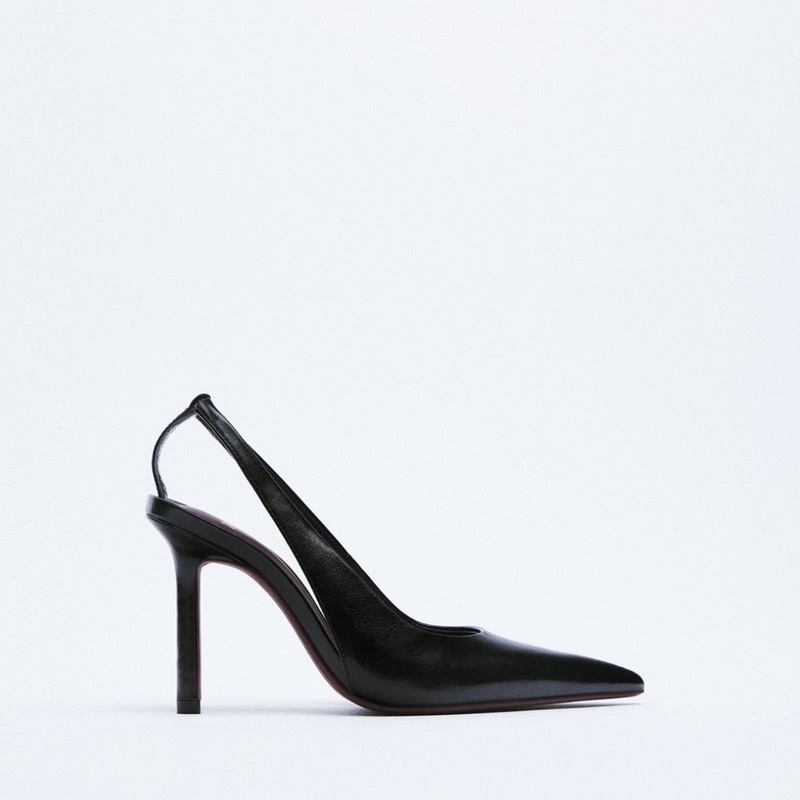 Order giày cao gót ZARA 2021 xuất dư của phụ nữ Giày cao gót hở gót