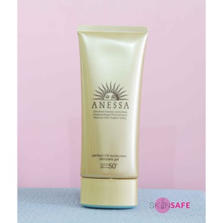 Kem chống nắng cho da mụn Anessa Perfect UV Sunscreen Skincare Gel SPF50+/PA++++ (90g)