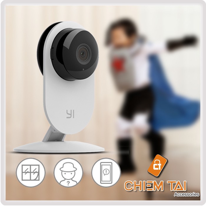 Camera IP thông minh Xiaomi Yi HD 1080P, phiên bản có hồng ngoại  - CHUYENSISG