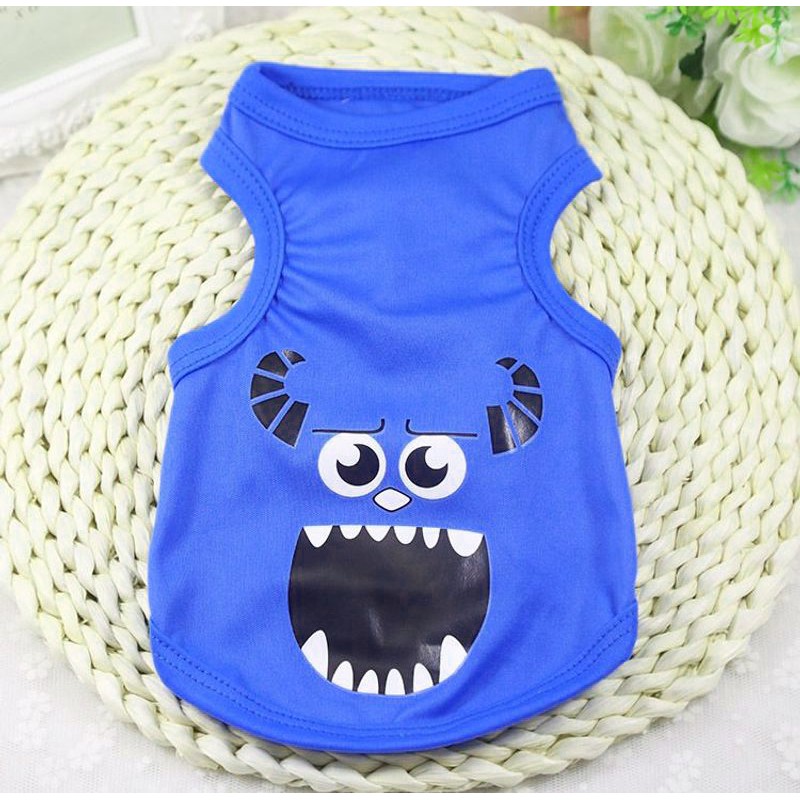 Áo Cho Chó Mèo Thú Cưng Mùa Hè 3 Lỗ Thoáng Mát - LUPETVN