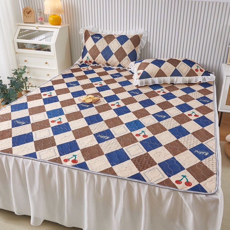 Shinbedding_Chiếu Điều Hoà Loại 1 Viền Bèo Xinh Xắn Kiểu Dáng Hàn Quốc