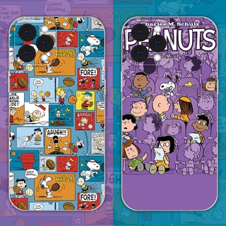 Ốp điện thoại mềm họa tiết hoạt hình Snoopy cho iPhone 13 12 7 8 Plus SE 2020 11 pro max iPhone X XR Xsmax