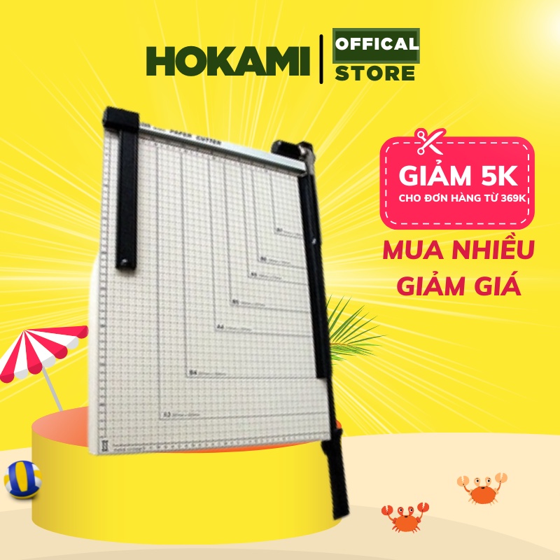 Bàn cắt Giấy A3 Deli 8012 - văn phòng phẩm - HOKAMI STORE