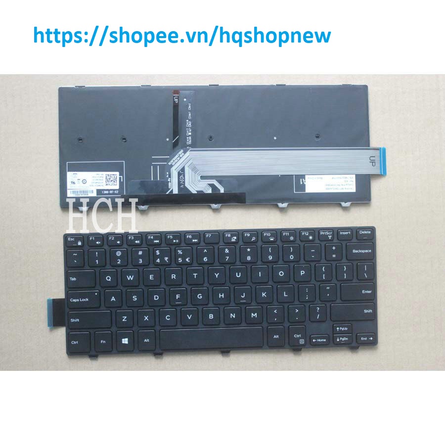 ⚡Bàn phím laptop Dell Inspiron 14 ,14 3000 ,14 5000 ,14 7000 Series