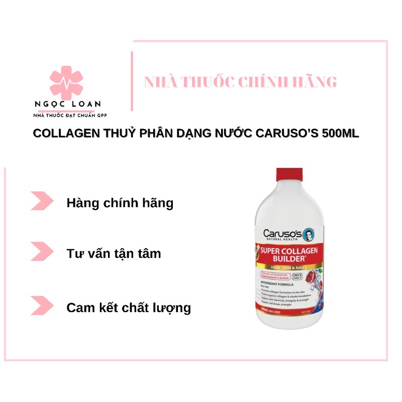Collagen Thủy Phân Dạng Nước 500ml