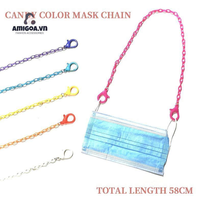 Dây Đeo Mắt Kính Bằng acrylic Màu Kẹo Dễ Thương Cho Bé