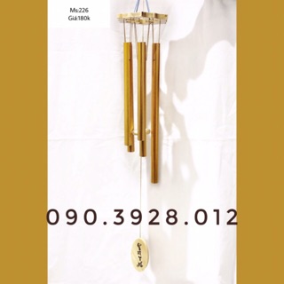 [Ống 22li] [6 ống] Chuông Gió Nhôm Lục Giác