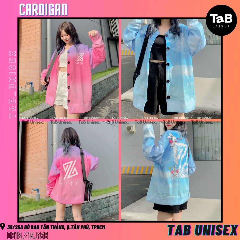 Áo CARIGAN Loang màu