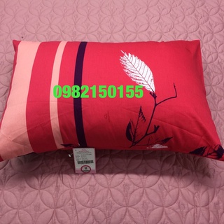 Vỏ gối đơn 45x65 cotton không chần Sông Hồng
