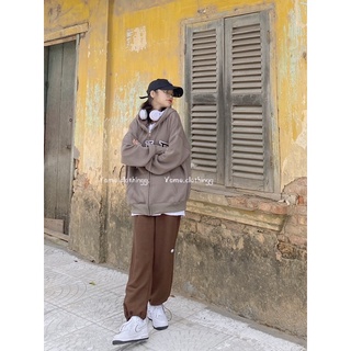 Áo hoodie zip
