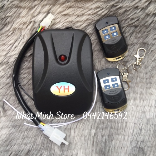 Bộ điều khiển hộp nhận cửa cuốn YH mã cố định sóng 433 mhz
