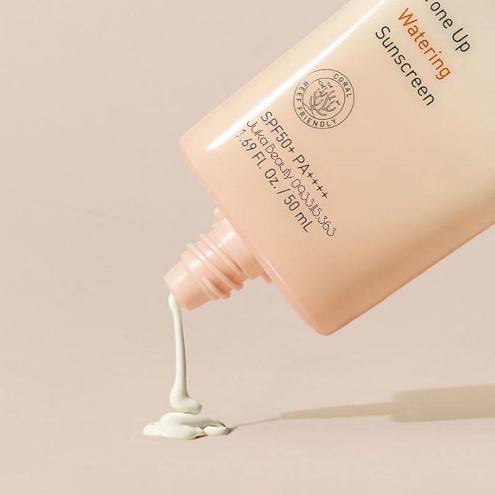 Kem chống nắng Innisfree Tone Up Watering Sunscreen SPF 50+ PA++++ 50ml