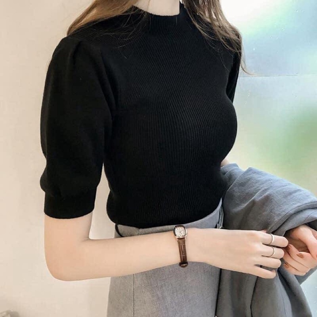 Áo phông nữ cổ tròn trơn in chữ đanh mịn thun cotton co giãn đẹp AP003