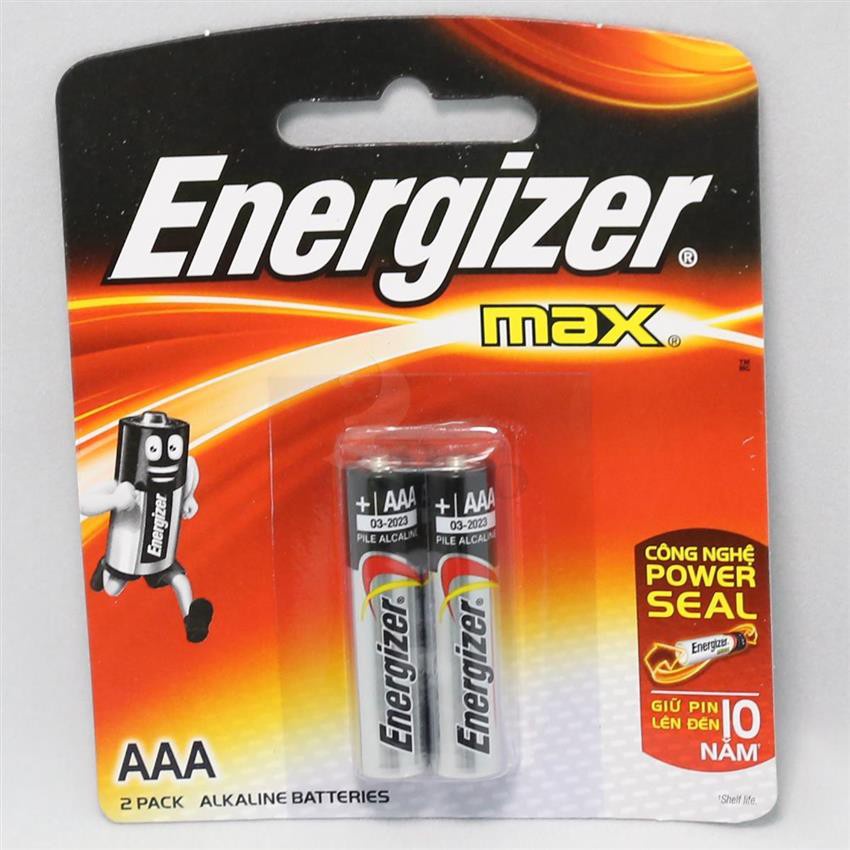 Pin 2A,3A Energizer - vỉ 2 viên