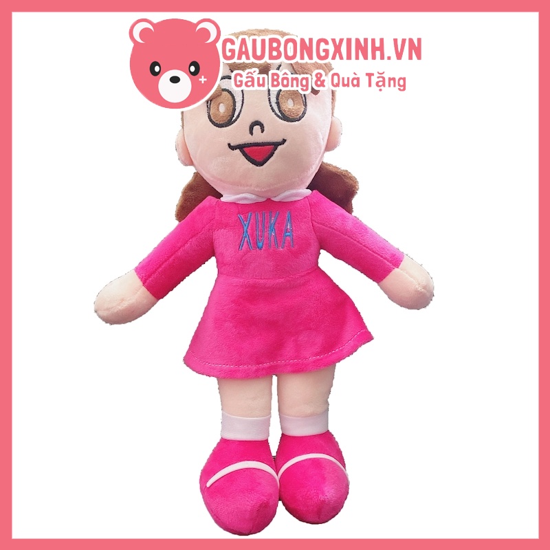 Gấu Bông Xuka Đáng Yêu, Thú nhồi bông Shizuka trong phim Doraemon, Nhân vật hoạt hình Doremon, Quà tặng Gaubongxinh.vn